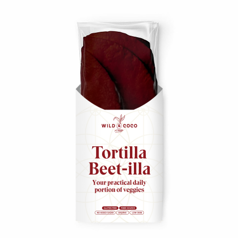 Tortilla Beet-illa BIO 4 Stück